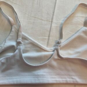 ATHLETA GIRL JUST RIGHT ADJUSTABLE BRA WHITE GIRLS SIZE 12
